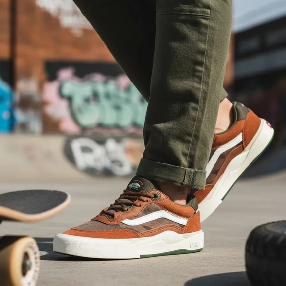 Men\'s Vans Skate Wayvee \'Ginger Root Brown\'